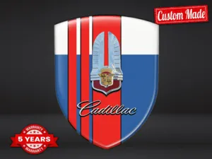 Cadillac Badge Resina Design Custom Superiori Veicolo